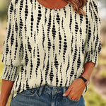 3/4‑Mouw Blouse