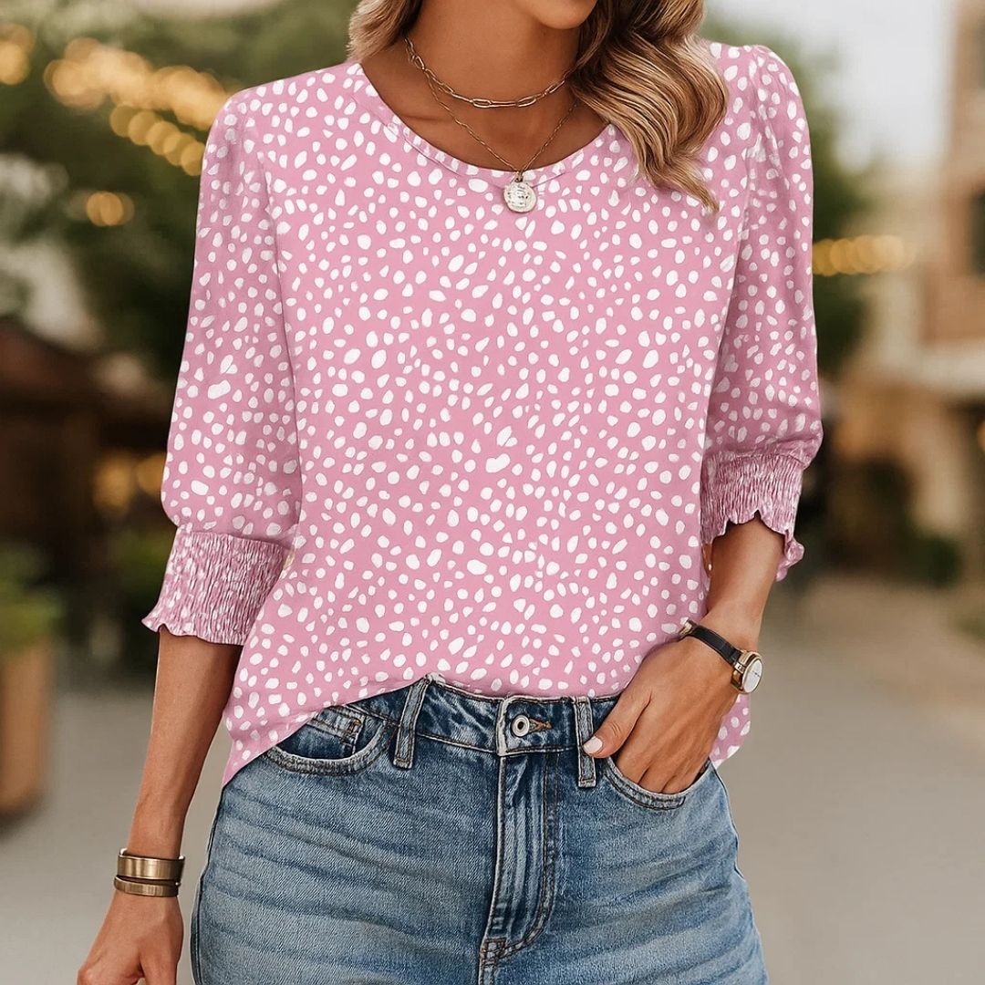 3/4‑Mouw Blouse