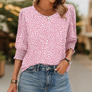 3/4‑Mouw Blouse