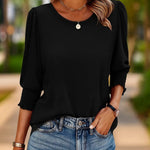 3/4‑Mouw Blouse
