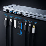 8-in-1 USB-C Laptop Docking Station en Standaard