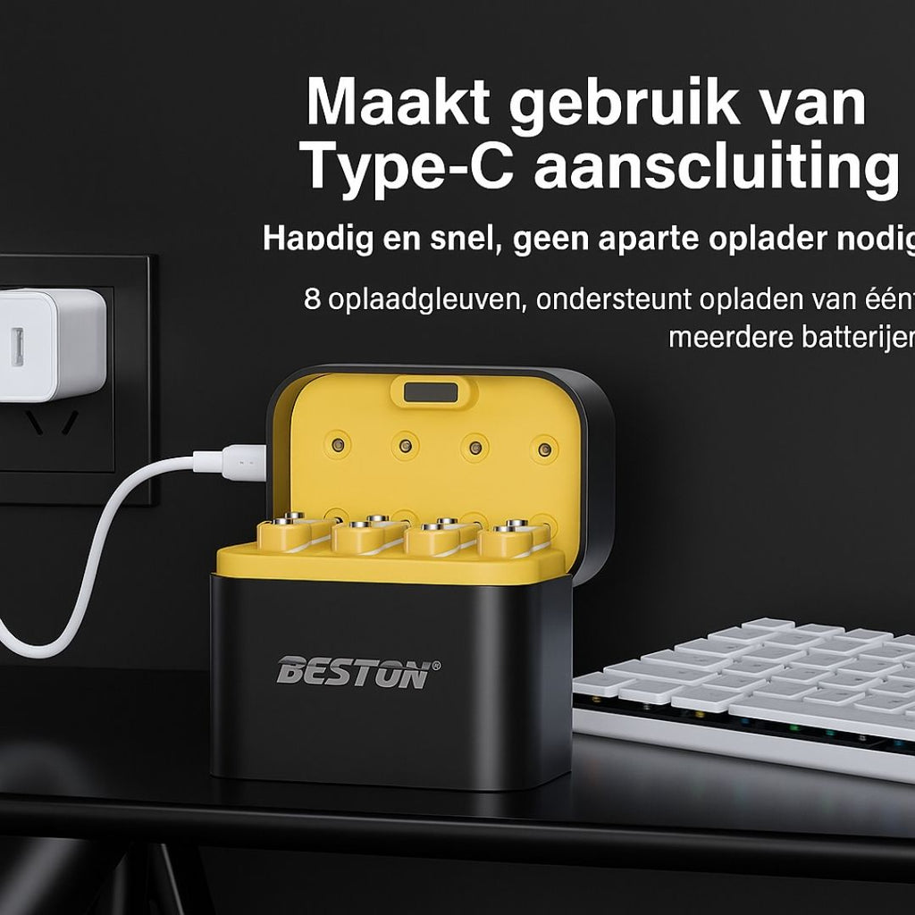 Batterijen oplaadstation