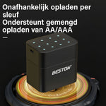 Batterijen oplaadstation