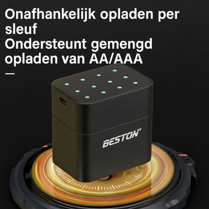 Batterijen oplaadstation