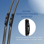Carbon Fiber Stille Ruitenwissers