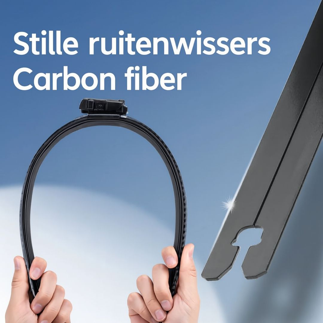 Carbon Fiber Stille Ruitenwissers
