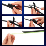 Carbon Fiber Stille Ruitenwissers