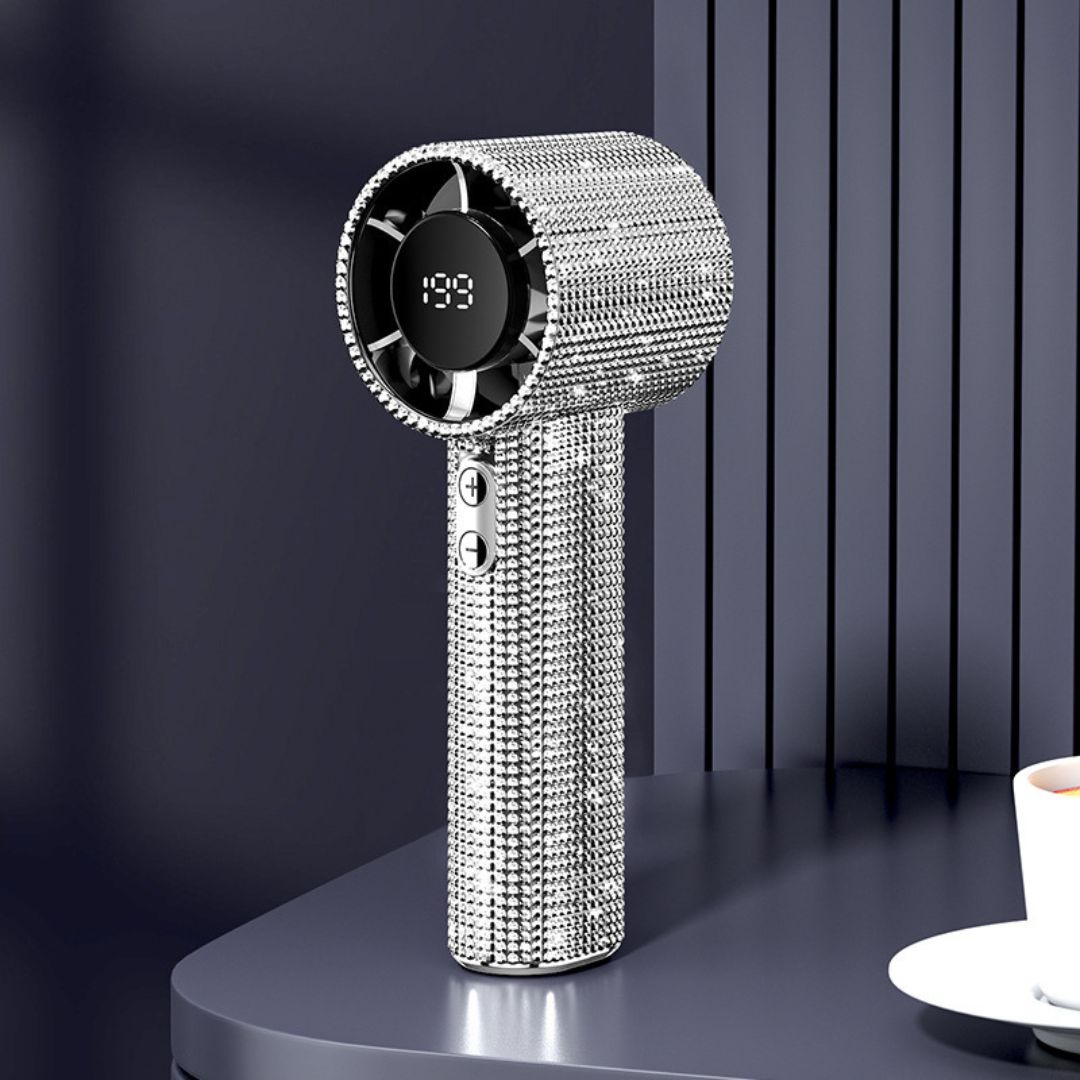 S5 Draagbare Ventilator met Diamantstijl – Oplaadbaar