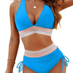 Hoog getailleerde bikinisets met afslankend effect