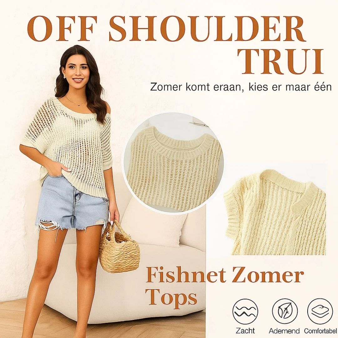 Off-Shoulder Sweater