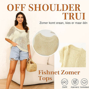 Off-Shoulder Sweater