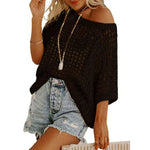 Off-Shoulder Sweater