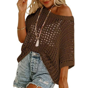 Off-Shoulder Sweater